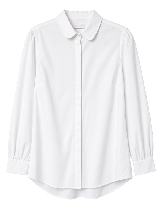 UNTUCKit Tops - UNTUCKit women’s White Button-Front Dress Shirt